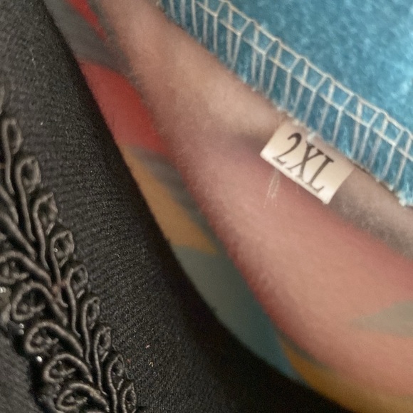 Southwest Aztec Lightweight All Seasons Jacket Southwest Colors Women’s Size 2X - Picture 5 of 13